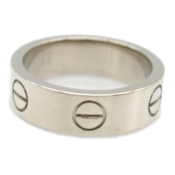CARTIER 18k White Gold Love Ring - Picture 2 of 11